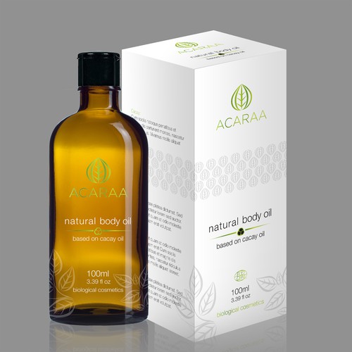 Creative Packaging Design for Natural Cosmetic Line Design by milan.kelecevic