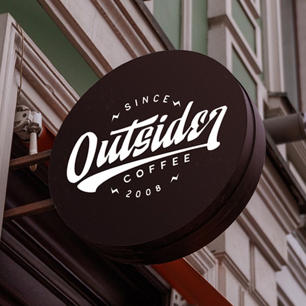 Design by João Felipe Dias titled "Outsider | Branding / Packaging"