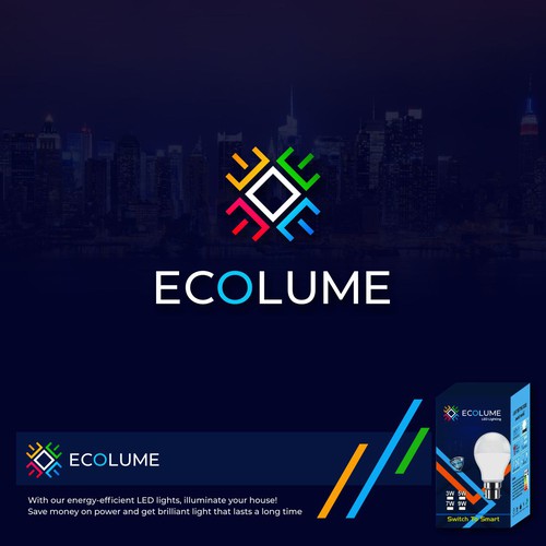 LED LIGHTING PRODUCTS LOGO Design by alayya