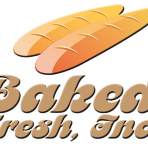 logo for Baked Fresh, Inc. Design by Ron238