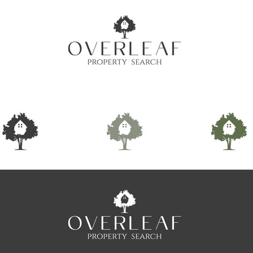 Continue "Overleaf" with me to create a stylish logo for high end property buyers Design by M O N O L I T H