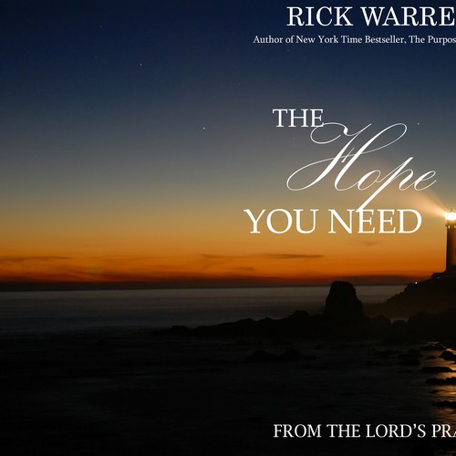 Design Rick Warren's New Book Cover-ontwerp door Kevin Lau