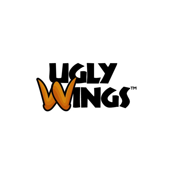 Bold logo for Ugly Wings.