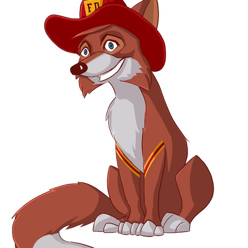 Fox Character Design Contest Design by sismisefendija