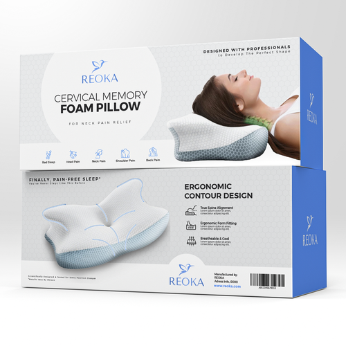 A new pillow for painless sleep, Product packaging contest