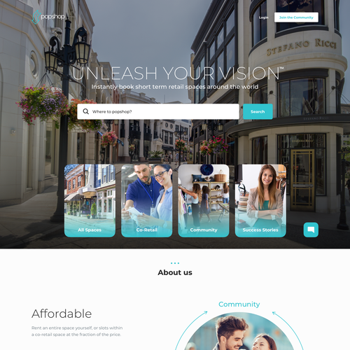 Web page design contest entry by Vincentag