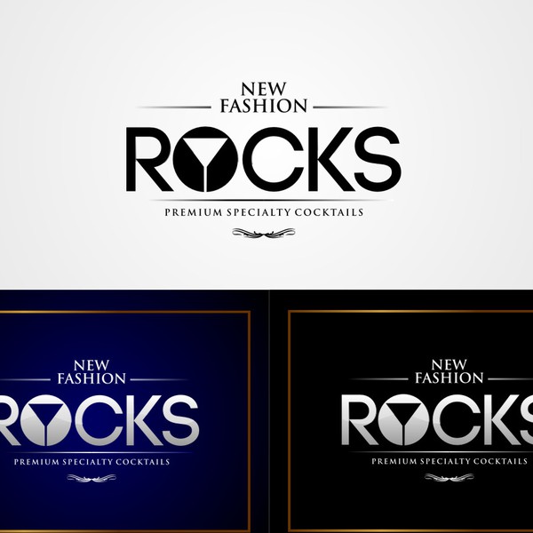 Design by Zapato99 titled "Bar experience in a bottle: Premium specialty cocktails on the go label"