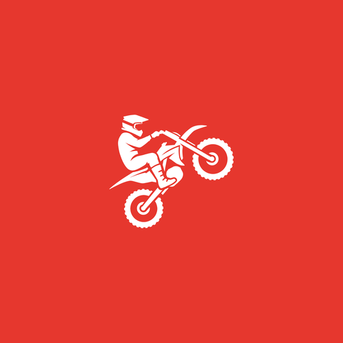 "Design a logo/icon for a motorcross, off-road, dirt bike app" winning Logo design