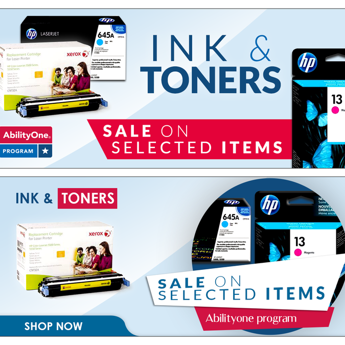 HP Ink and Toner Contest 2018 Banner ad contest