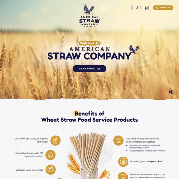 Landing page