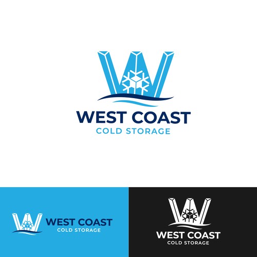 Cold Storage Company Logo (WCCS) Design by Ideaplane Studio