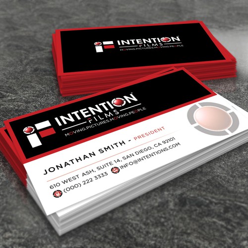 Film Company Business Card Design by Mili_Mi