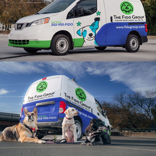 Sleek & simple van wrapping images for Google My Business Design by Kiky Rizki