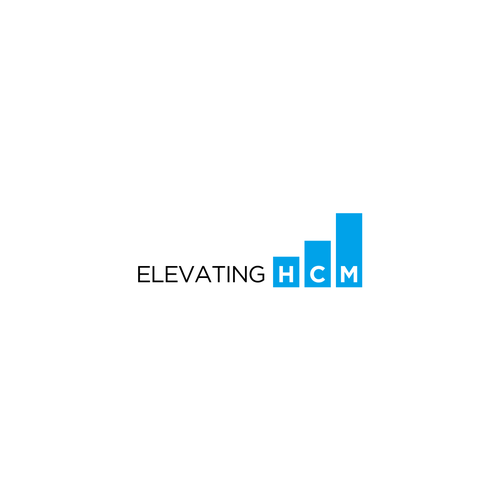 Diseño de Elevating HCM logo contest de m j ◥