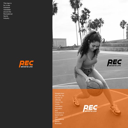 Logo for Newsletter about Recreational Sports Business Design réalisé par topeng4