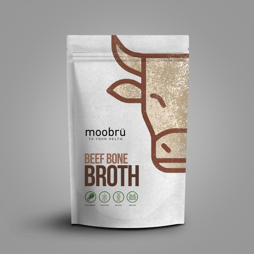 Bone Broth Package Design by sougatacreative
