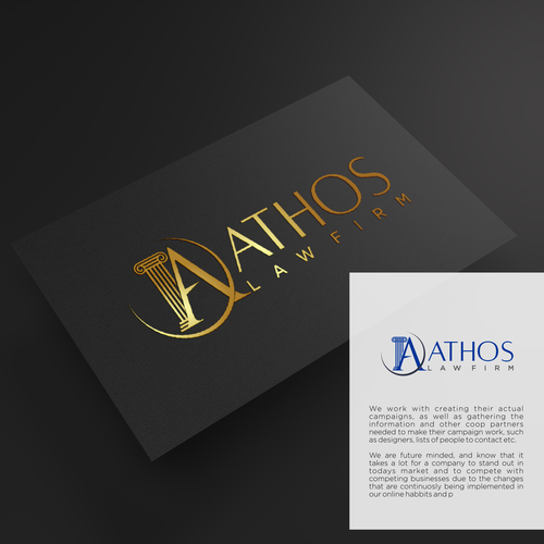 Design  modern and sleek logo for litigation law firm Design by Randy Yanuar