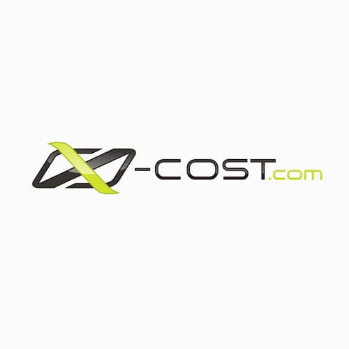 logo for x-cost.com Design by Rozak Ifandi
