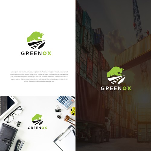 Create a sophisticated logo for a agricultural distribution, logistics and technology company - add “distribution” tag l Design von pixelgrapiks