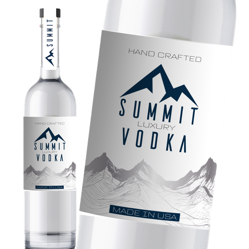 Luxury Vodka label/packaging Design by Windmill Designer™