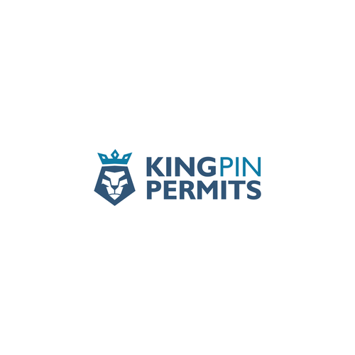 King Pin Permits needs a powerful logo to grab the attention of truck drivers Design by creamworkz ☠