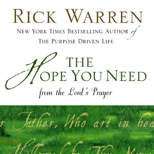 Design Rick Warren's New Book Cover Design by flower child