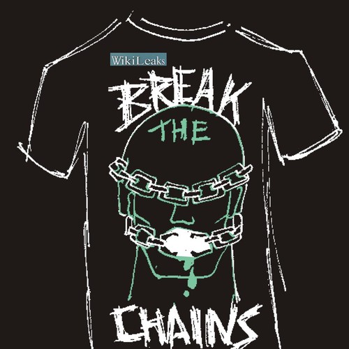New t-shirt design(s) wanted for WikiLeaks Réalisé par utopian indigent