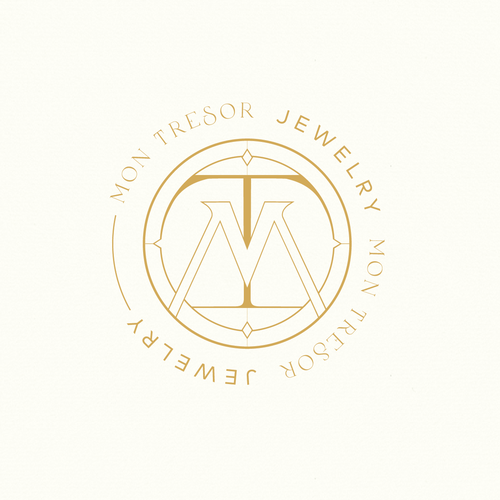 Unique Jewellery brand logo design Design by Studio Clevrik