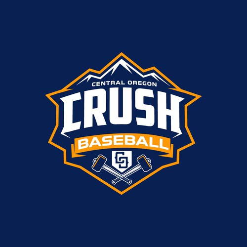 Central Oregon Crush Baseball Diseño de bondeng17