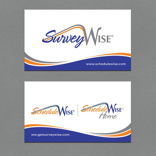 Design a flashy business card for a software company Design by CurveSky™ ☑️