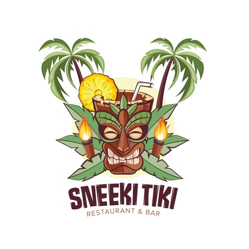 Tiki Bar Design! Design by Milon™