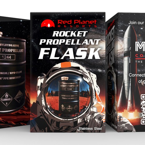 "Rocket Propellant Flask" ganador 