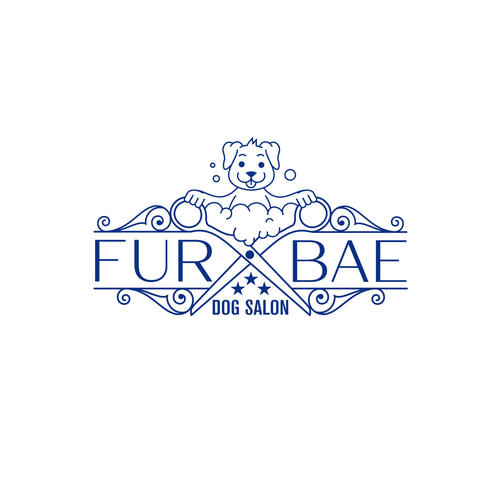 Design a logo/branding for Fur-Bae (slogan: Before Anything Else) luxury dog wellness/lifestyle biz Design by Luc99