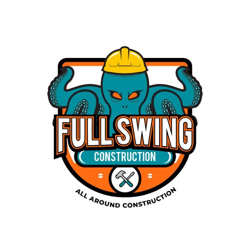 ***An Actual Challenge*** for you Designers | Kick A$$ Construction Company Logo Design by designat1892