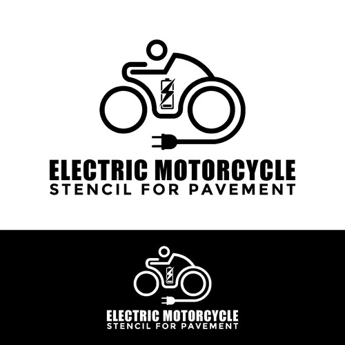 Stencil Design for Electric Motorcycle Charging Location Design by WLD83