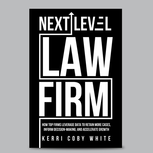 Design a clean and professional book cover targeted to Law Firms Design by HAREYRA