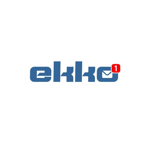 SIMPLE LOGO - ekko Letters then dm after Design by Gudauta™