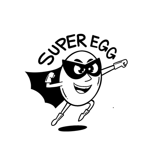 super egg Design von Alaadin Art