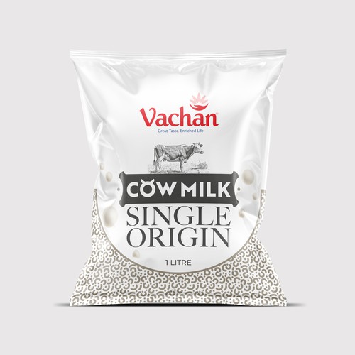 Vachan Cow Milk Design by Gustavo RV