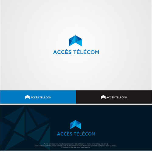 Create a cool logo for a young&dynamic telecom. company | Logo design ...