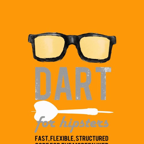 Tech E-book Cover for "Dart for Hipsters" Diseño de AE.Nciola