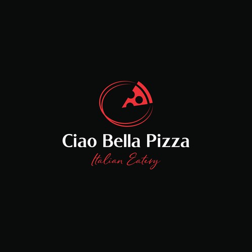 Ciao Bella Pizza Logo Design by desi9nart