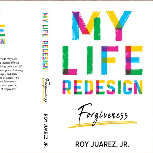 Design a Book Cover for a Self-Help Journal Series inspired by a homeless kid's experience Design by LilaM