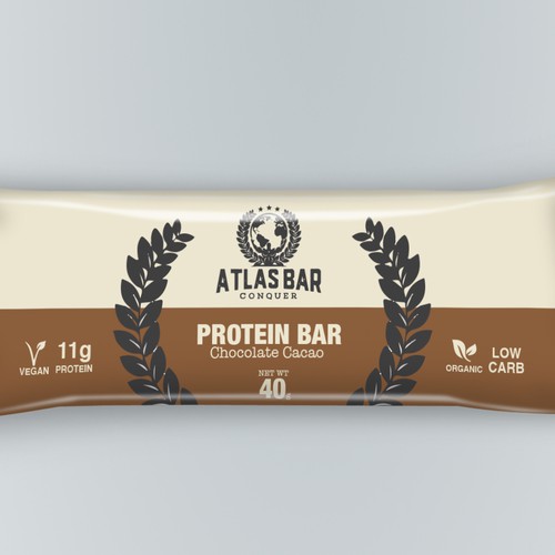 Protein Bar Needs Powerful New Packaging Design by dannymerrion