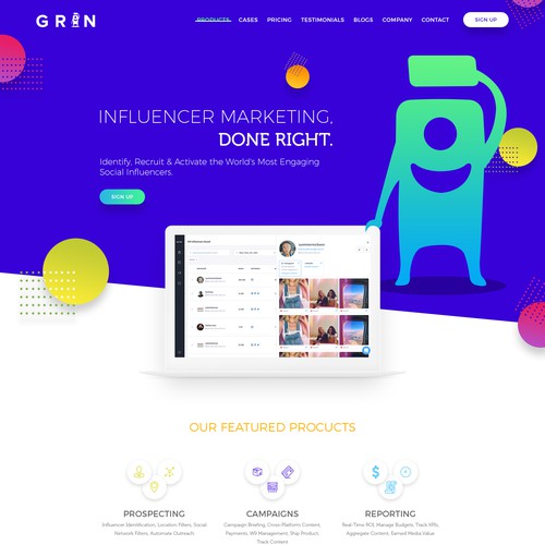 Web page design contest entry by CCDesignSol