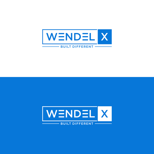 Luxury Logo Design for Wendel X — A Premium Construction Brand Built Different Design by bo_riq.Std ⇪