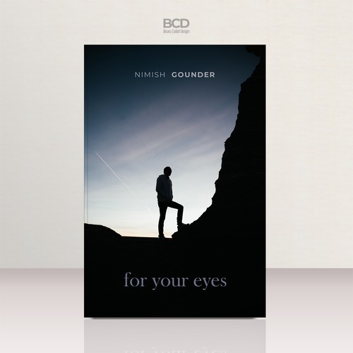 for your eyes- poetry and journal book cover Design by BCD∞