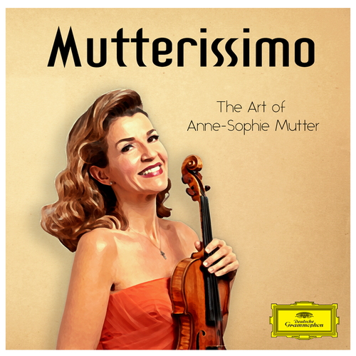 Illustrate the cover for Anne Sophie Mutter’s new album Design by Clean-Designs