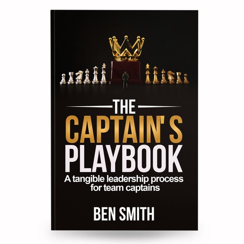 Sports Cover Book - The Captain's Playbook Design by anisha umělec