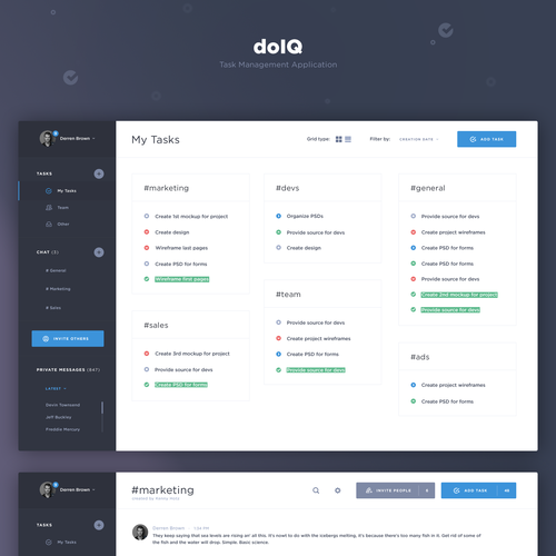 Task 12. Task Management UX UI.